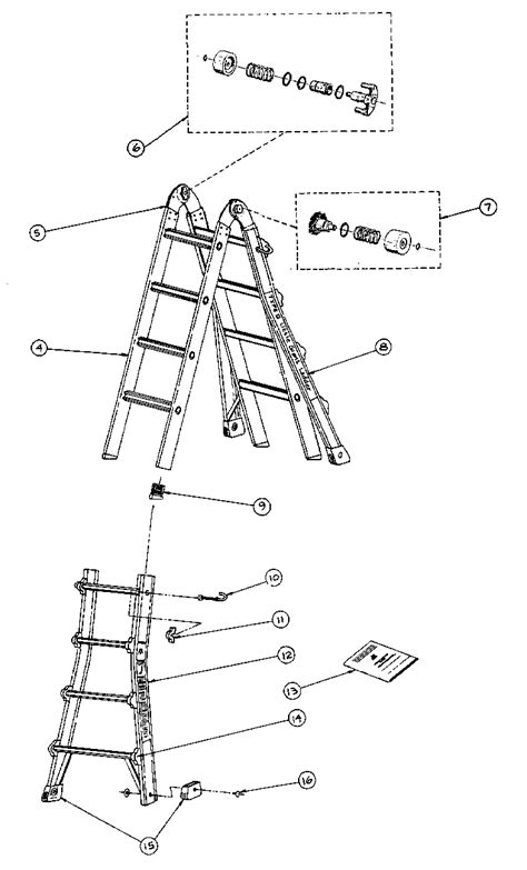 little giant ladder replacement parts